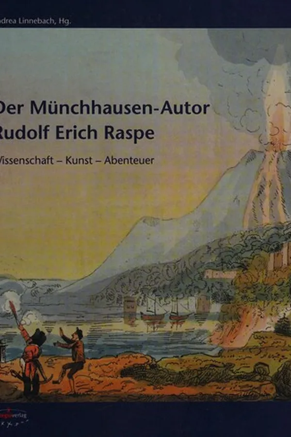 Capa de Der Münchhausen-Autor Rudolf Erich Raspe