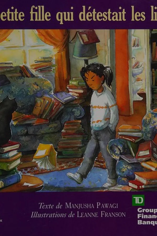 Capa de La petite fille qui détestait les livres