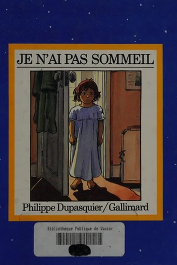 Capa de Je n'ai pas sommeil