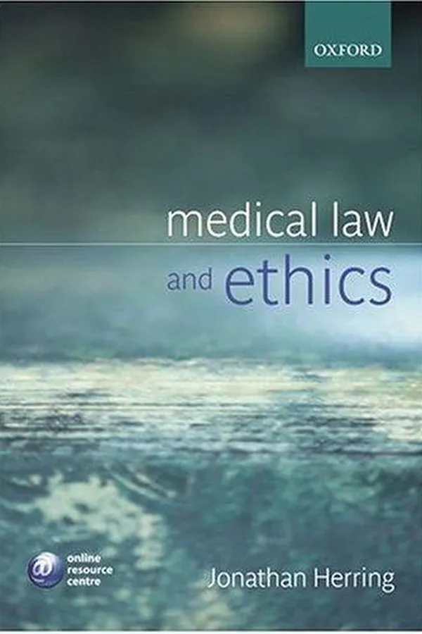 Cover of Medical law and ethics