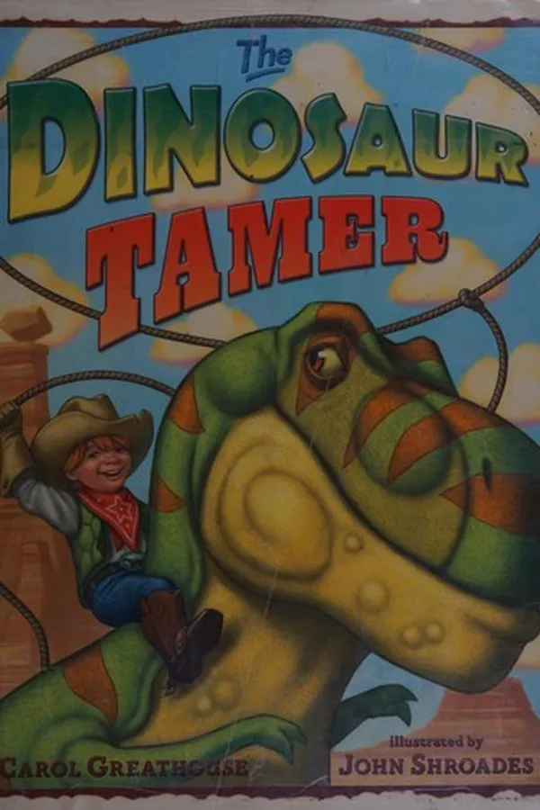 Capa de The dinosaur tamer