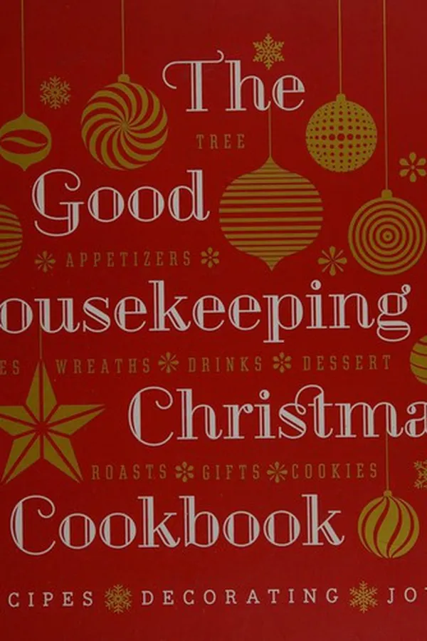 Capa de The Good Housekeeping Christmas cookbook