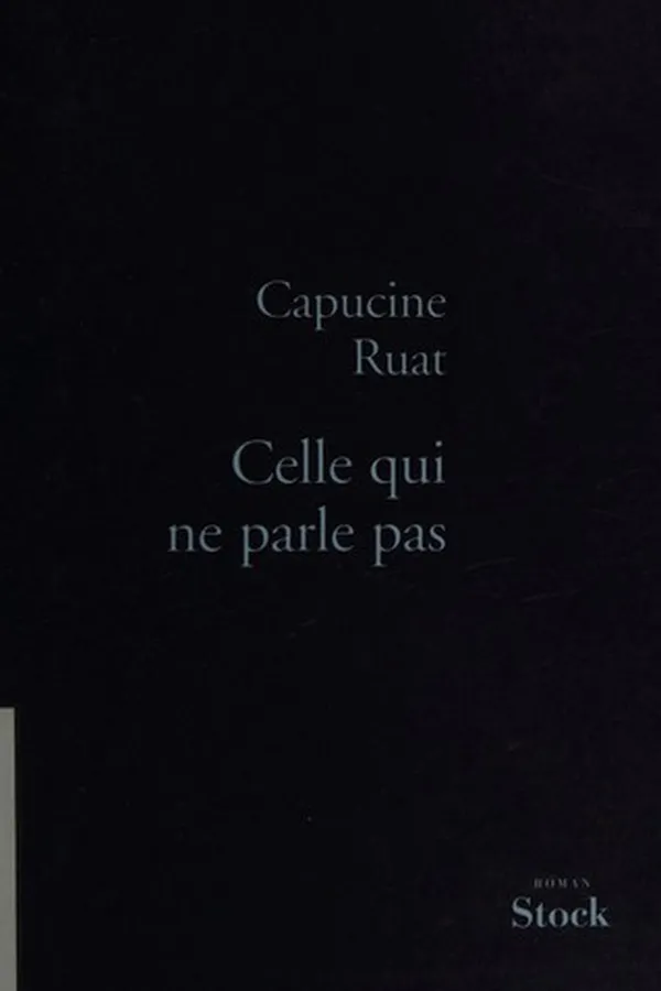 Capa de Celle qui ne parle pas