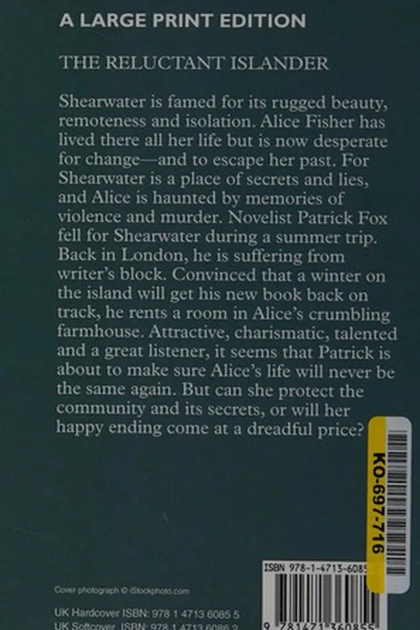 Capa de The reluctant islander