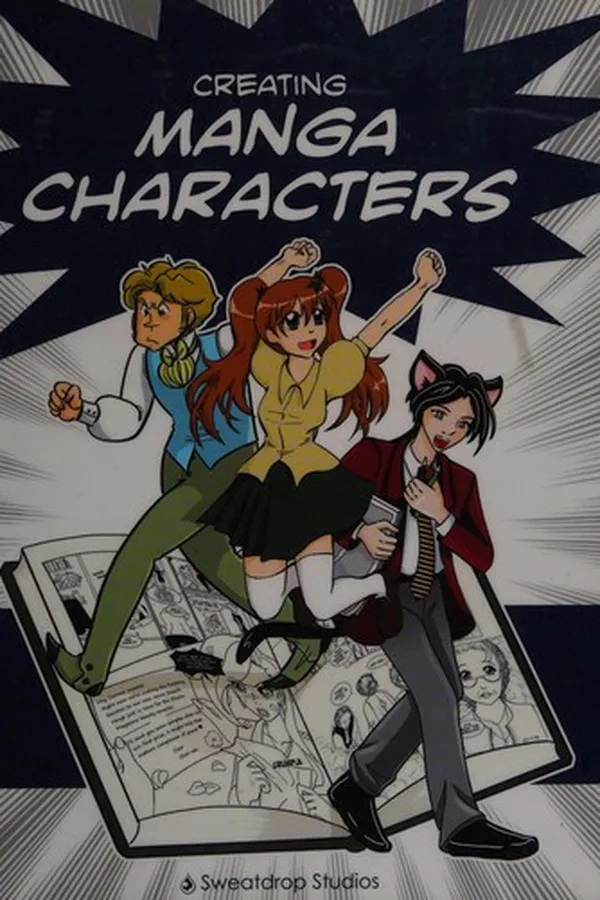 Capa de Creating manga characters