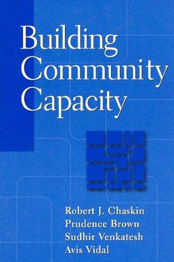 Capa de Building community capacity