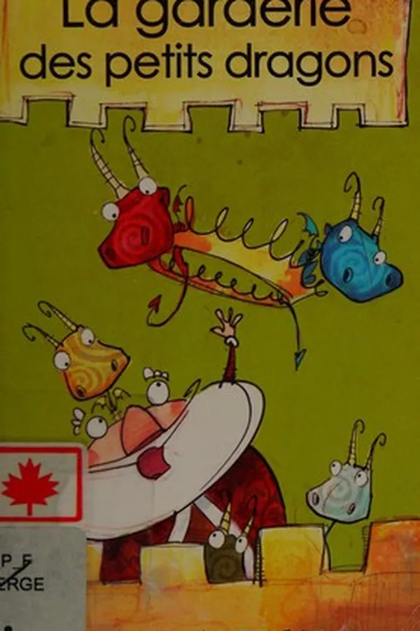Capa de La garderie des petits dragons