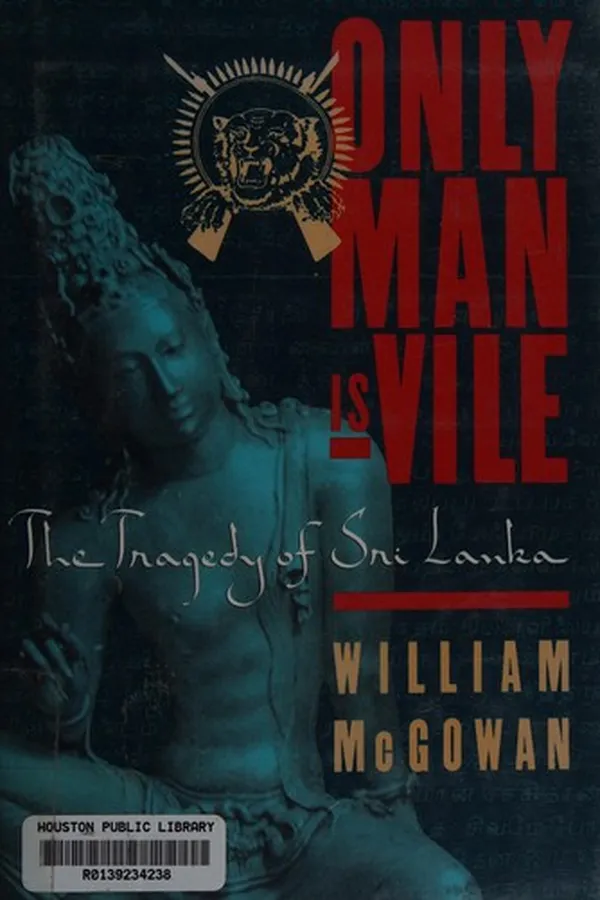 Cover of Only man is vile