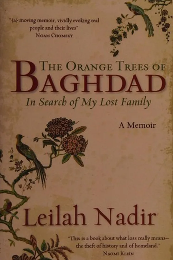 Capa de The orange trees of Baghdad