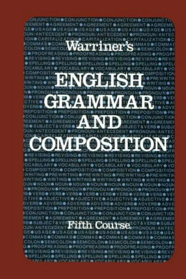 Capa de Warriner's English Grammar and Composition