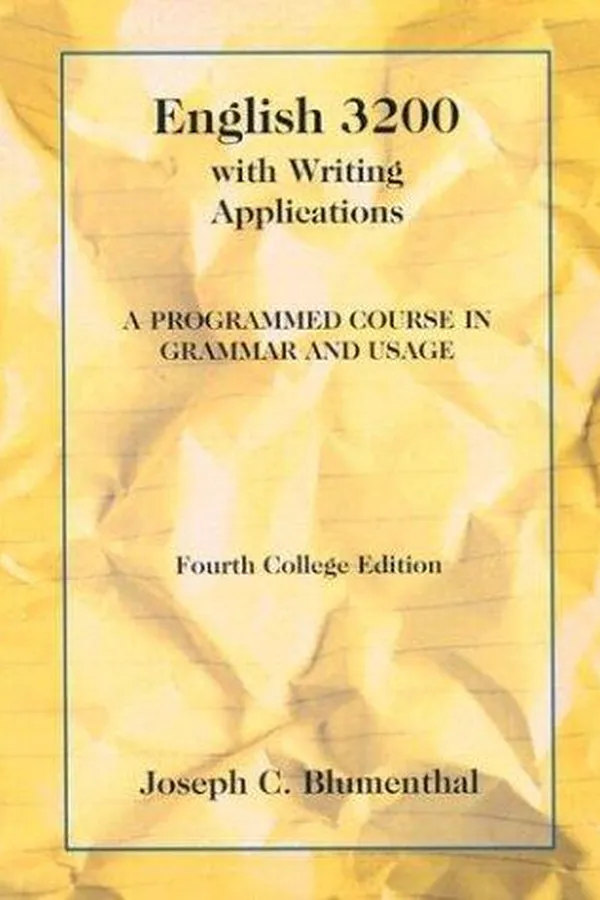 Capa de English 3200