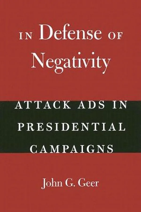 Capa de In defense of negativity