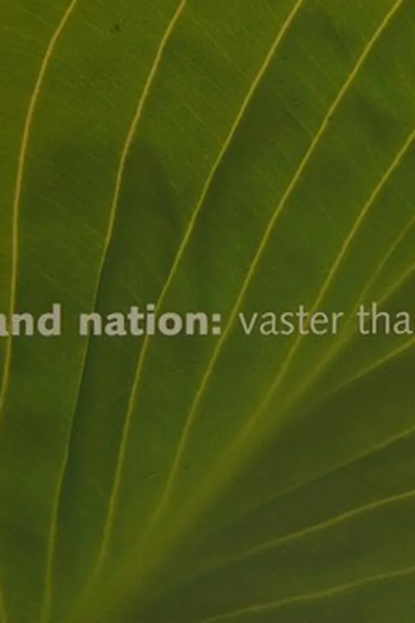 Cover of Nature and nation