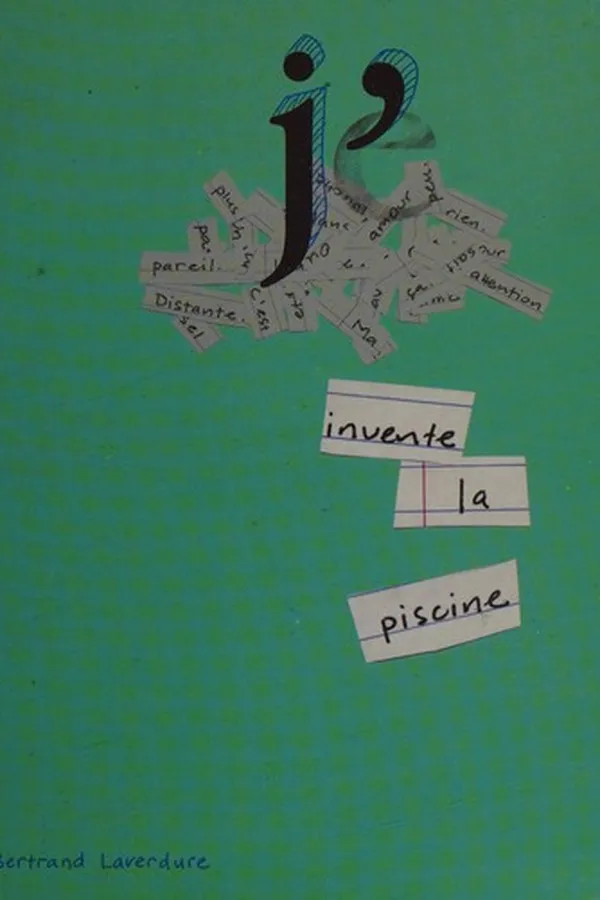 Capa de J'e invente la piscine