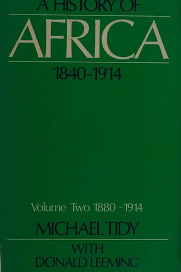 Capa de A history of Africa, 1840-1914