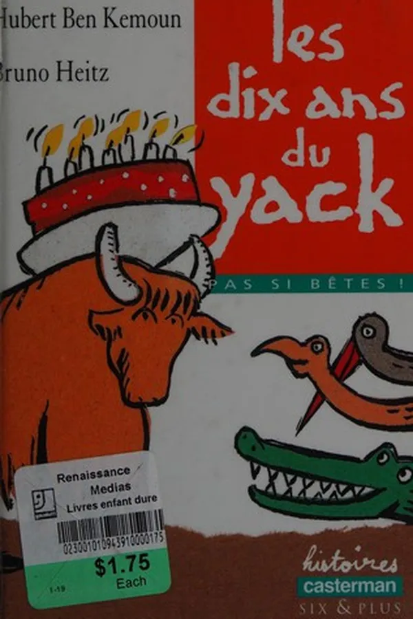 Cover of Les dix ans du yack