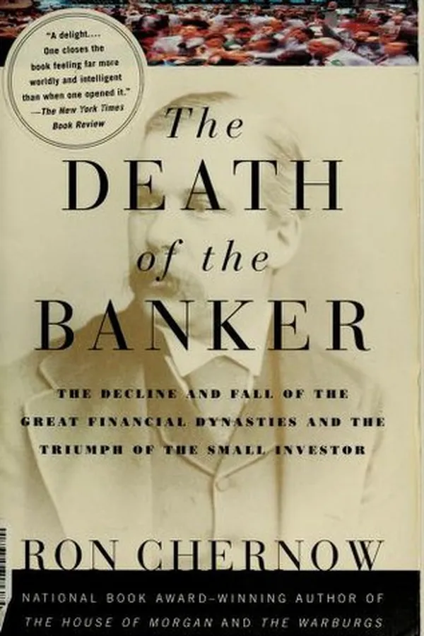 Capa de The death of the banker