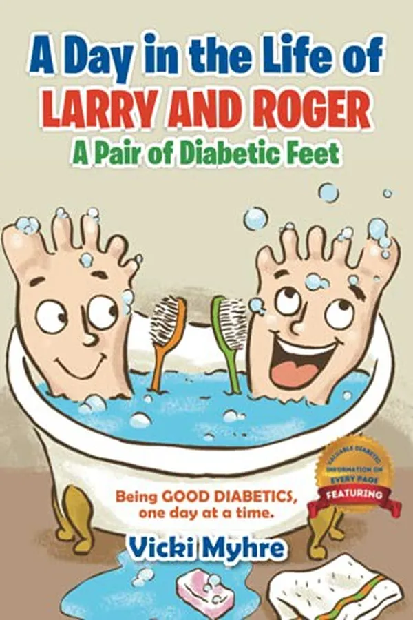 Capa de A Day in the Life of Larry and Roger, a Pair of Diabetic Feet