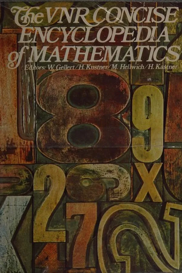 Capa de The VNR concise encyclopedia of mathematics