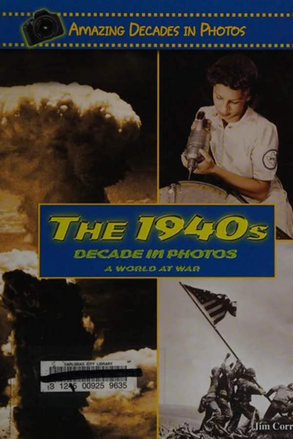 Capa de The 1940s decade in photos