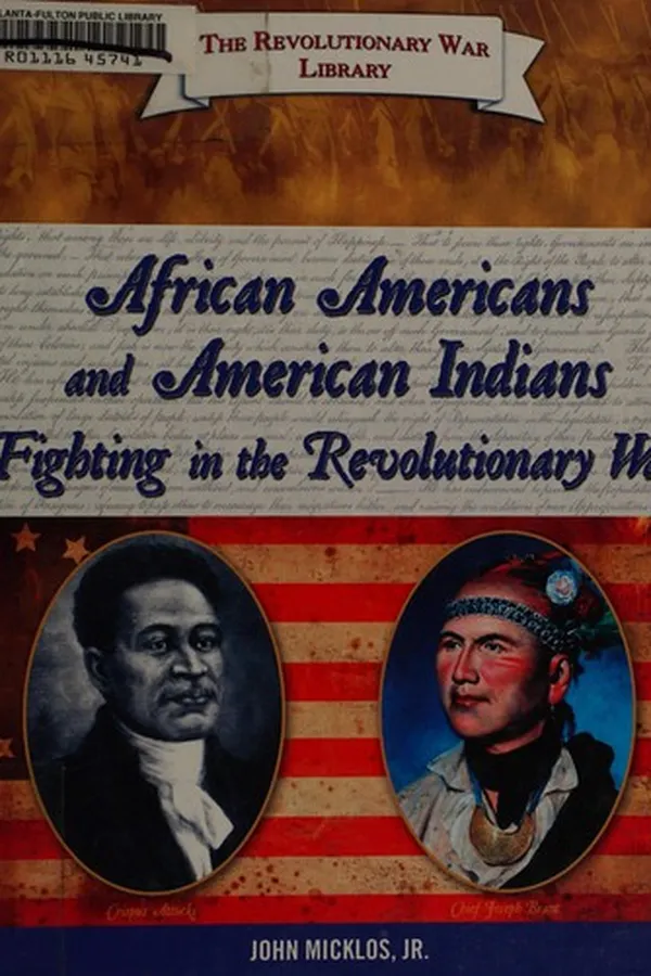 Capa de African Americans and American Indians fighting in the Revolutionary War