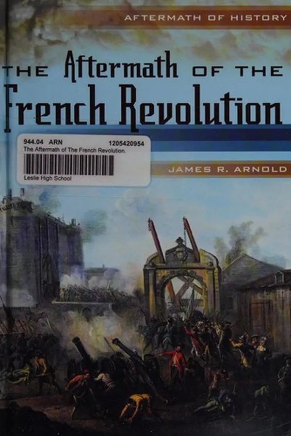 Capa de The aftermath of the French Revolution
