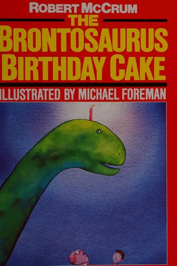 Capa de The brontosaurus birthday cake