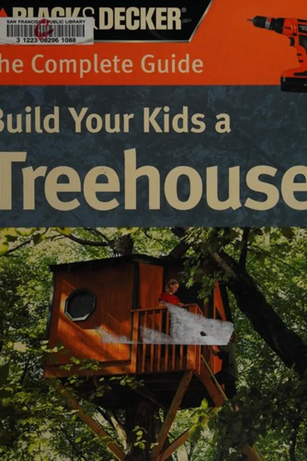 Capa de Build your kids a treehouse