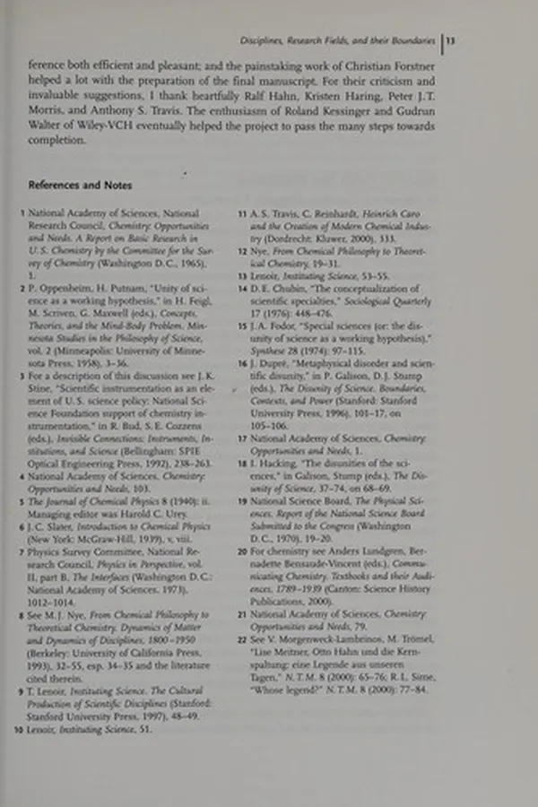 Cover of Chemical sciences in the 20th century