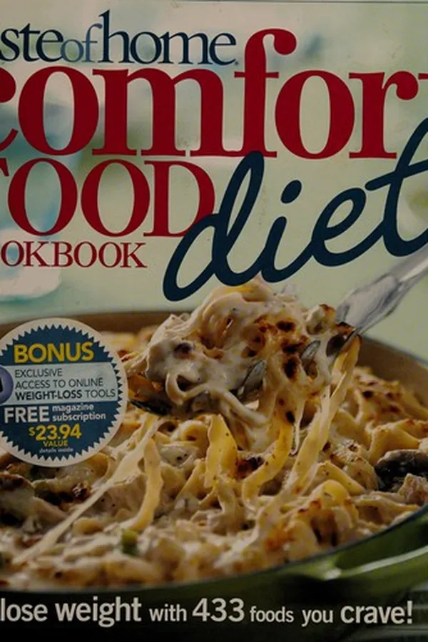 Capa de Comfort food diet cookbook