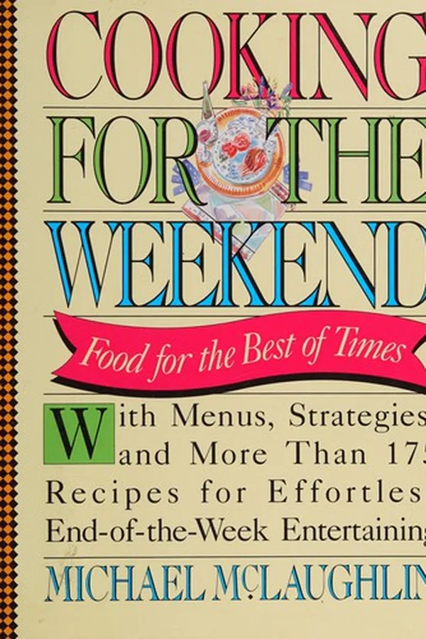 Capa de Cooking for the weekend