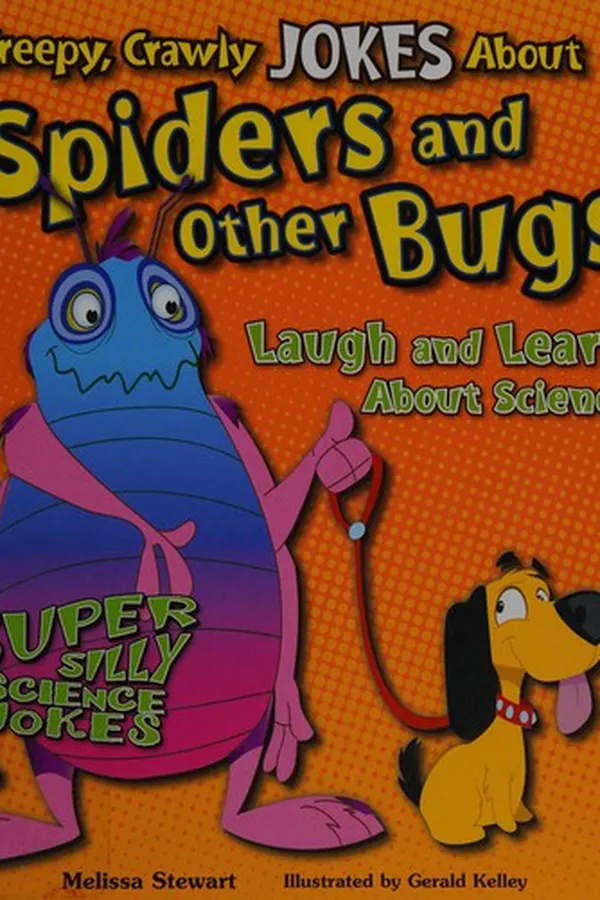 Capa de Creepy, crawly jokes about bugs and spiders