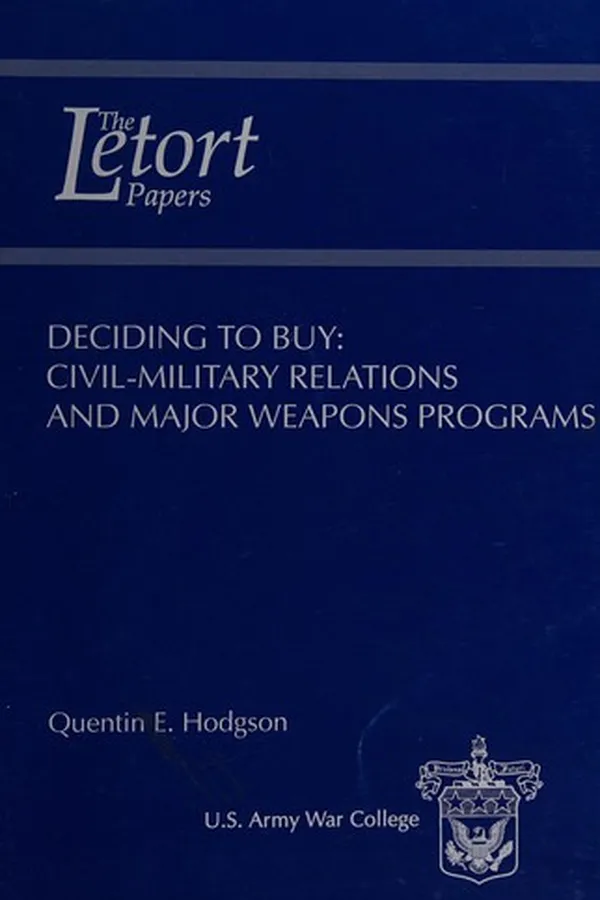 Capa de Deciding to Buy