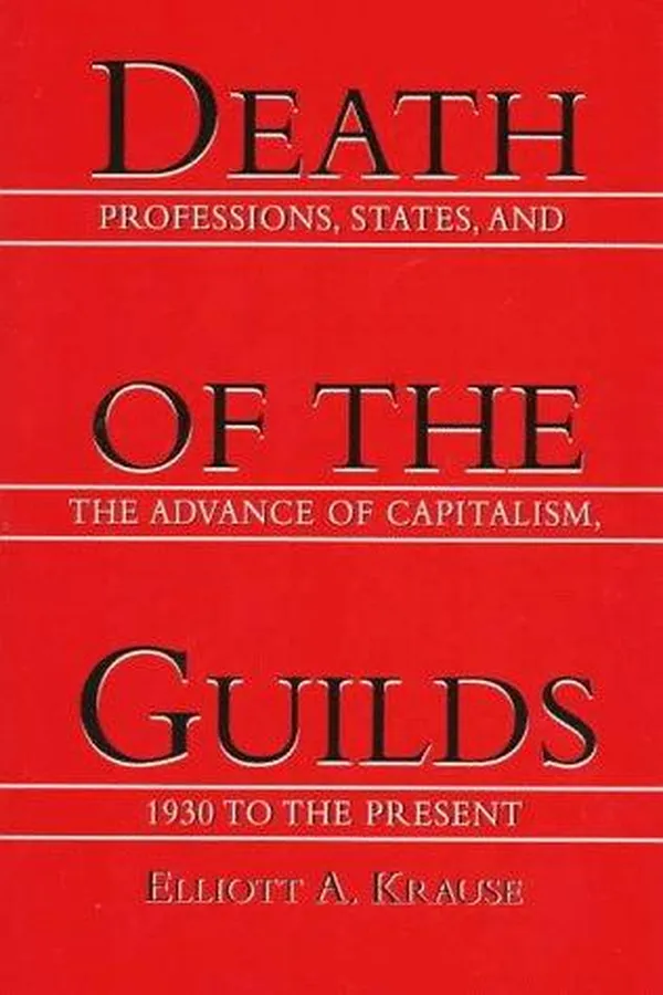 Capa de Death of the guilds