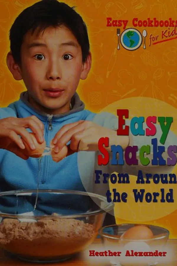 Capa de Easy snacks from around the world