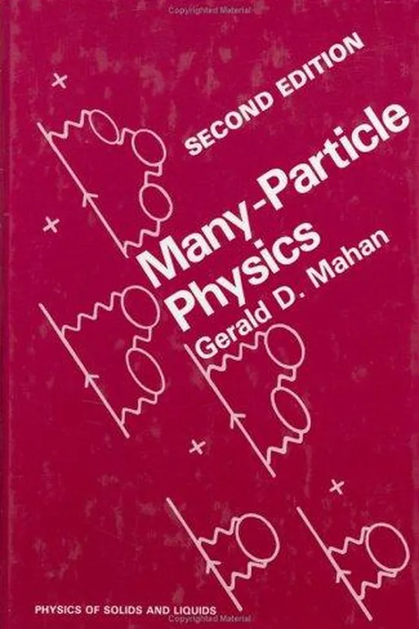 Cover of Many-particle physics
