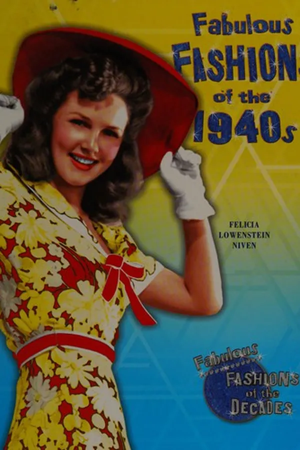 Capa de Fabulous fashions of the 1940s and 1950s