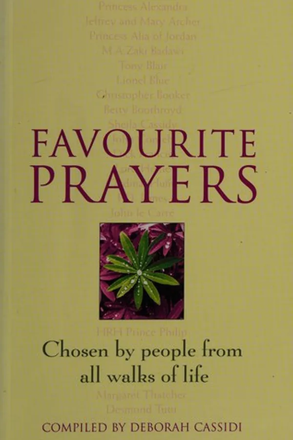 Capa de Favourite Prayers