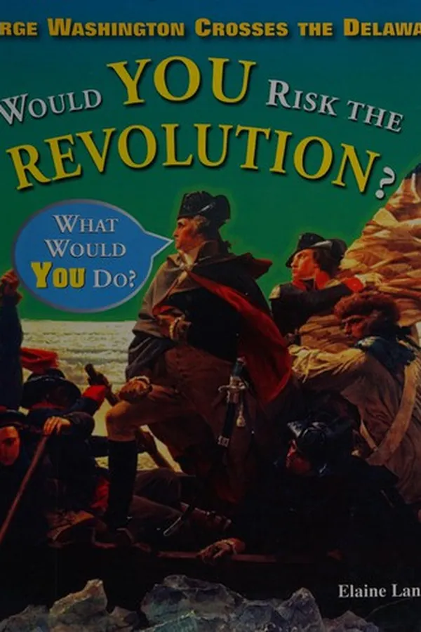 Capa de George Washington crosses the Delaware