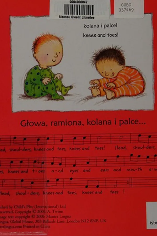 Capa de Head, shoulders, knees, and toes-- =