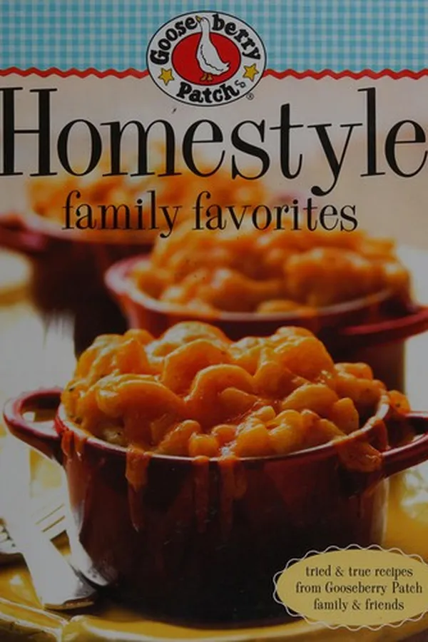 Capa de Homestyle family favorites