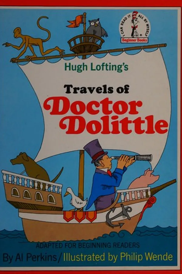 Capa de The Travels of Doctor Dolittle (Beginner Books)