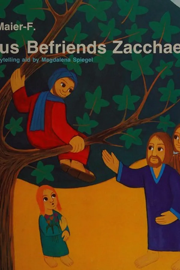 Capa de Jesus befriends Zacchaeus