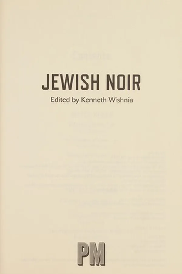 Capa de Jewish Noir
