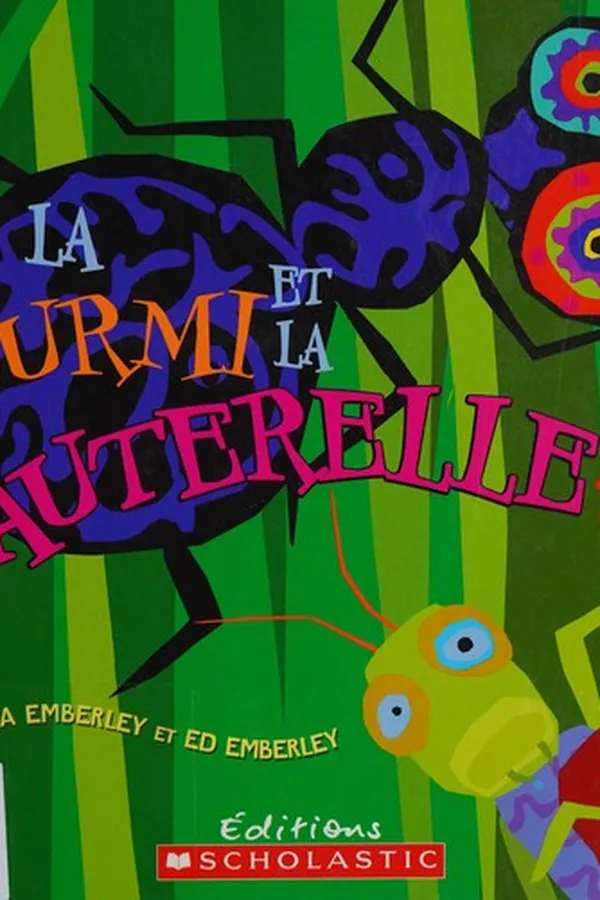 Capa de La fourmi et la sauterelle