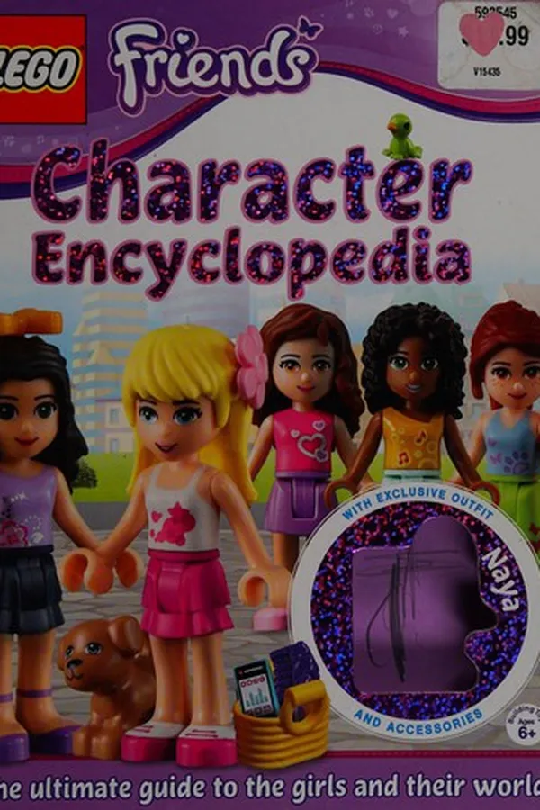 Capa de LEGO friends character encyclopedia