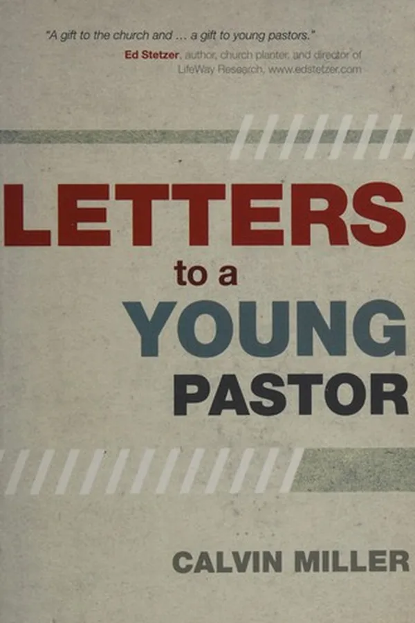 Capa de Letters to a young pastor