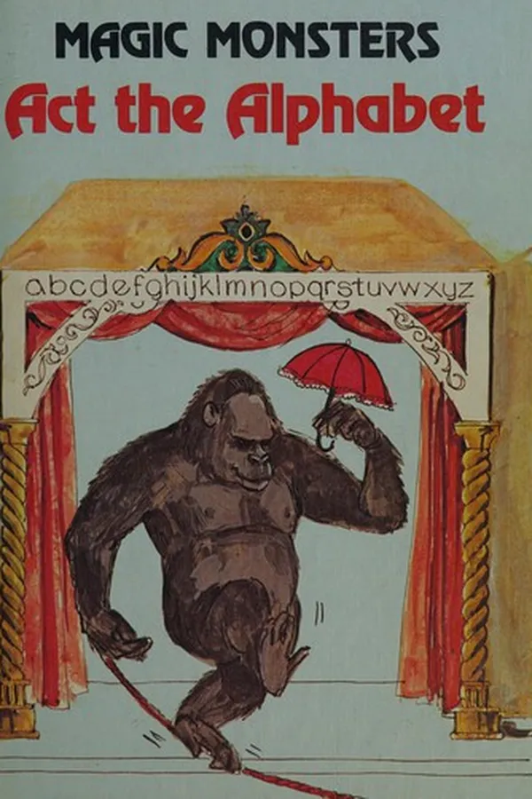 Capa de Magic monsters act the alphabet