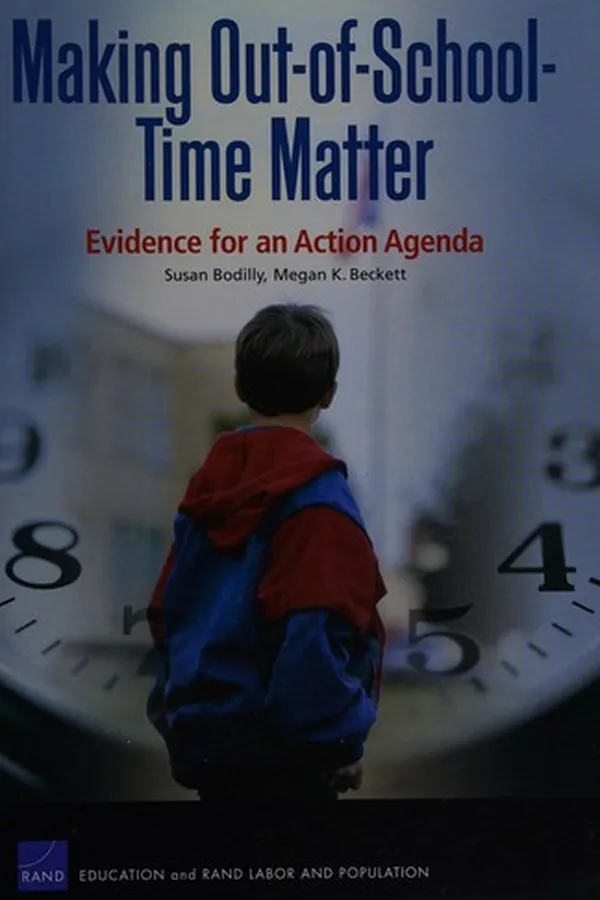 Capa de Making out of school time matter