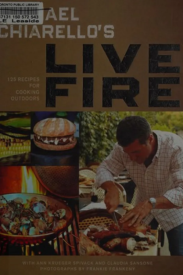 Capa de Michael Chiarello's live fire